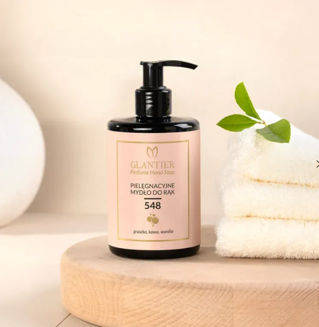 Pielęgnacyjne Mydło do Rąk Glantier 548 Orientalno-Przyprawowe 300ml